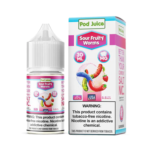 Pod Juice Salt Nic Classic 30ml (P-W)(Singal Bottle)