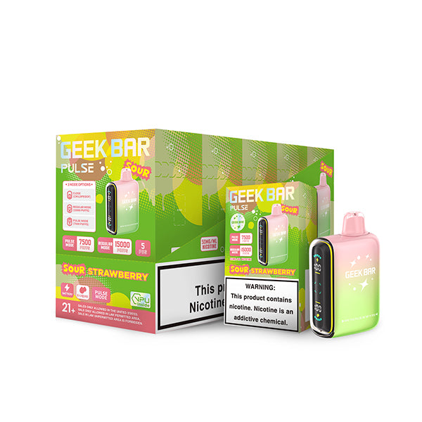 GEEK BAR Pulse 15K Disposable (Sour Edition) (Display Box of 5)