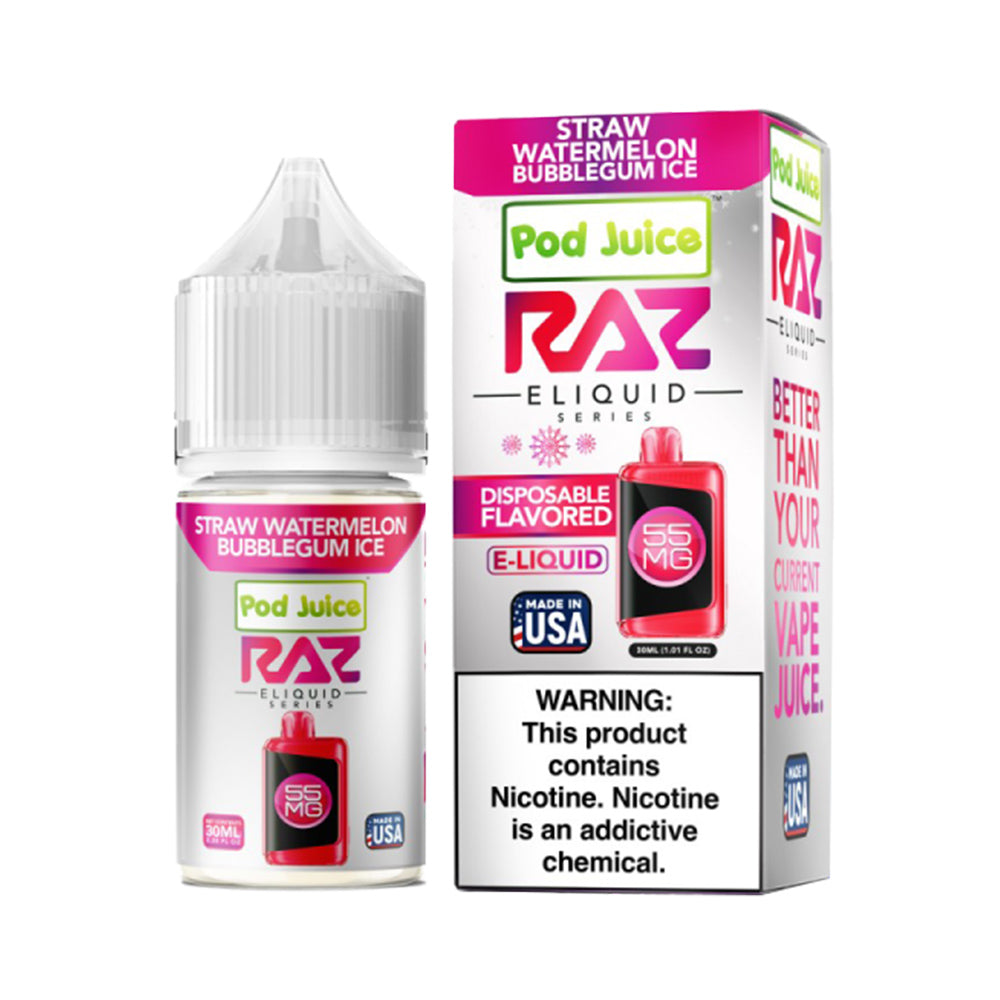 RAZ x Pod Juice Synthetic Salt 30ml （singal Bottle）