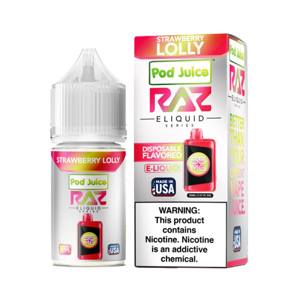 RAZ x Pod Juice Synthetic Salt 30ml （singal Bottle）