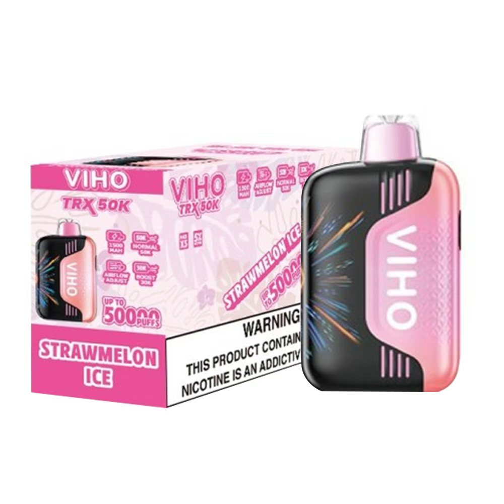 VIHO TRX 50K Disposable Vape Pods 5%（display box of 5）