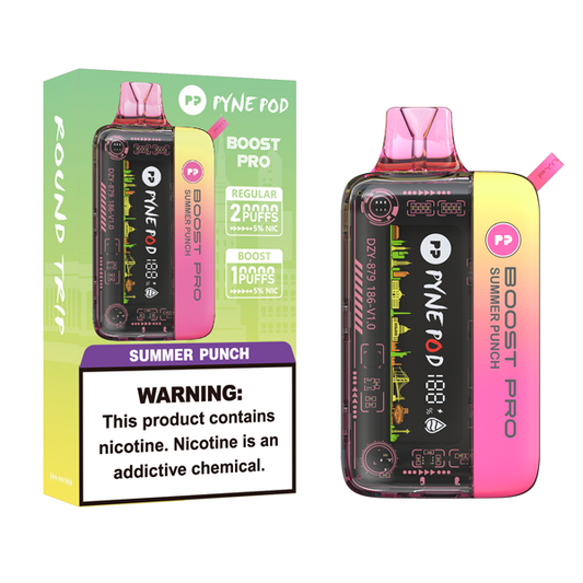 PYNE POD BOOST PRO 20k Disposable （Display Box of 5）