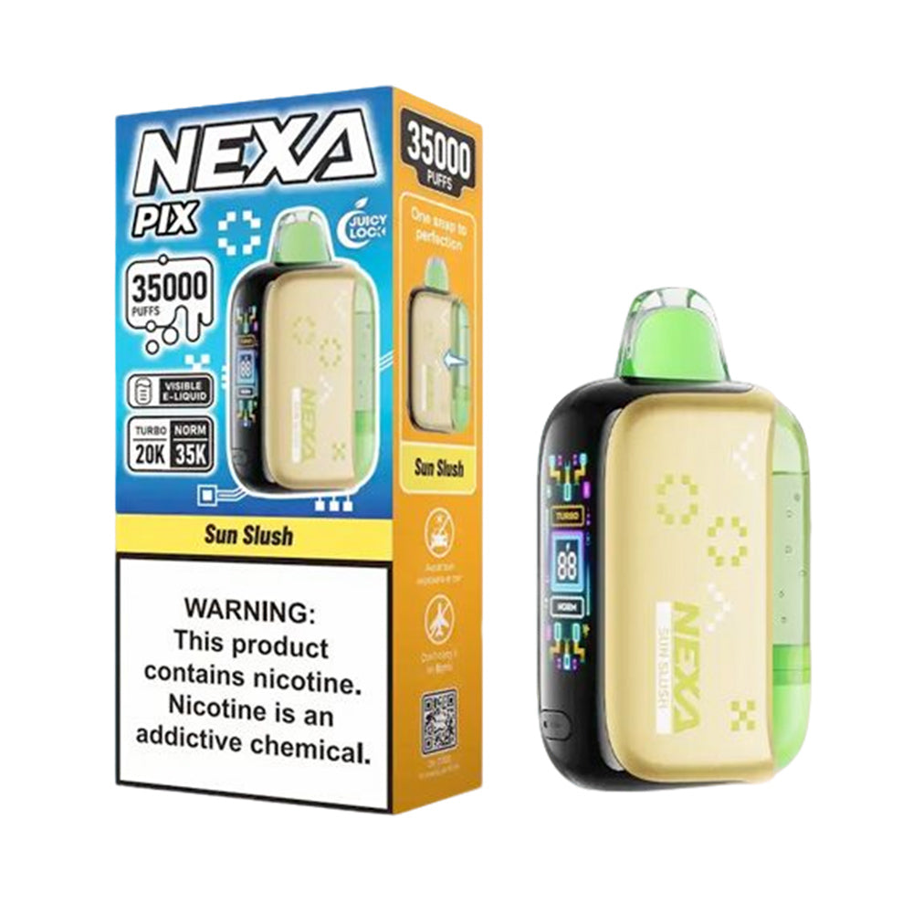 NEXA PIX 35k disposable vape pods 5% (display box of 5)