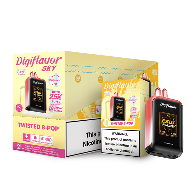 GEEK BAR Digiflavor SKY 25K Disposable （Display Box of 5）