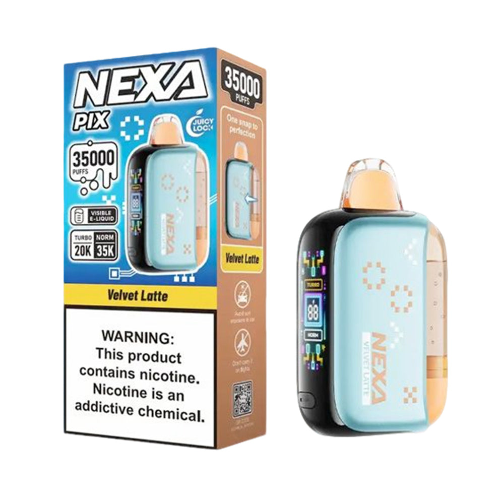 NEXA PIX 35k disposable vape pods 5% (display box of 5)