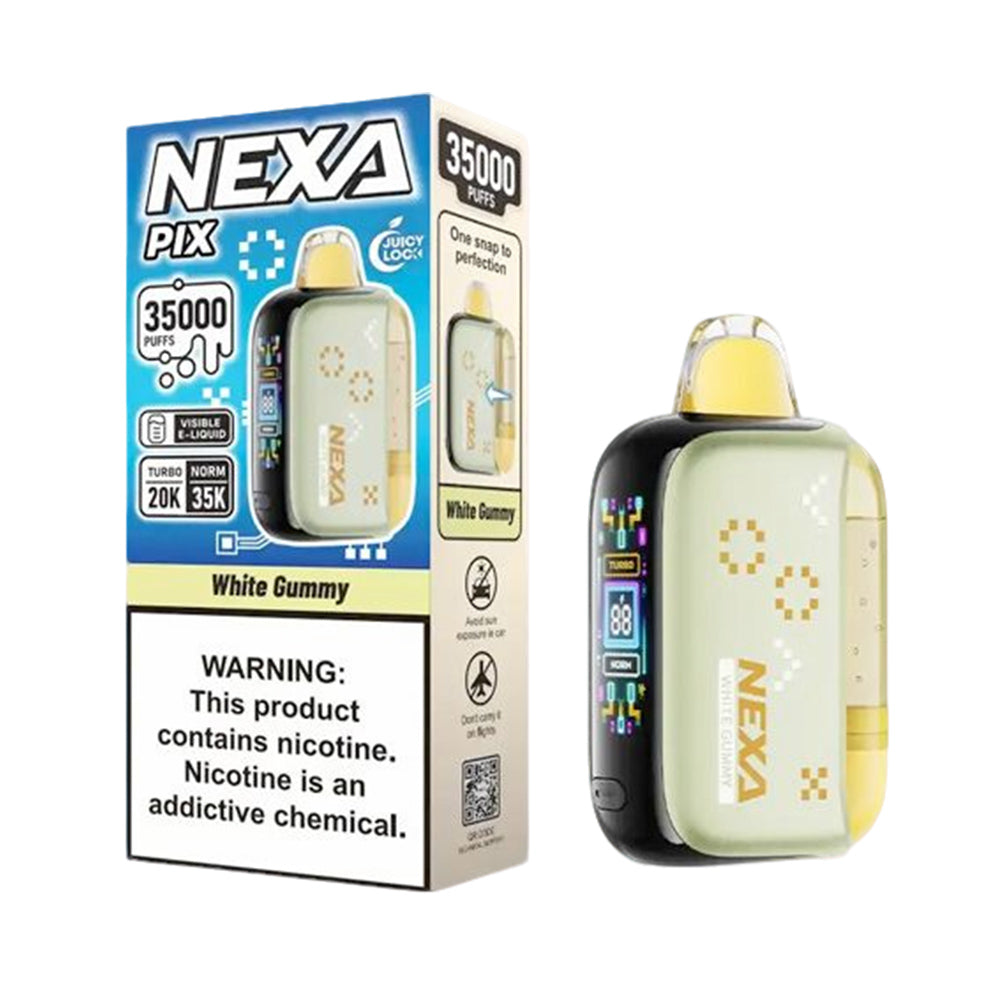 NEXA PIX 35k disposable vape pods 5% (display box of 5)