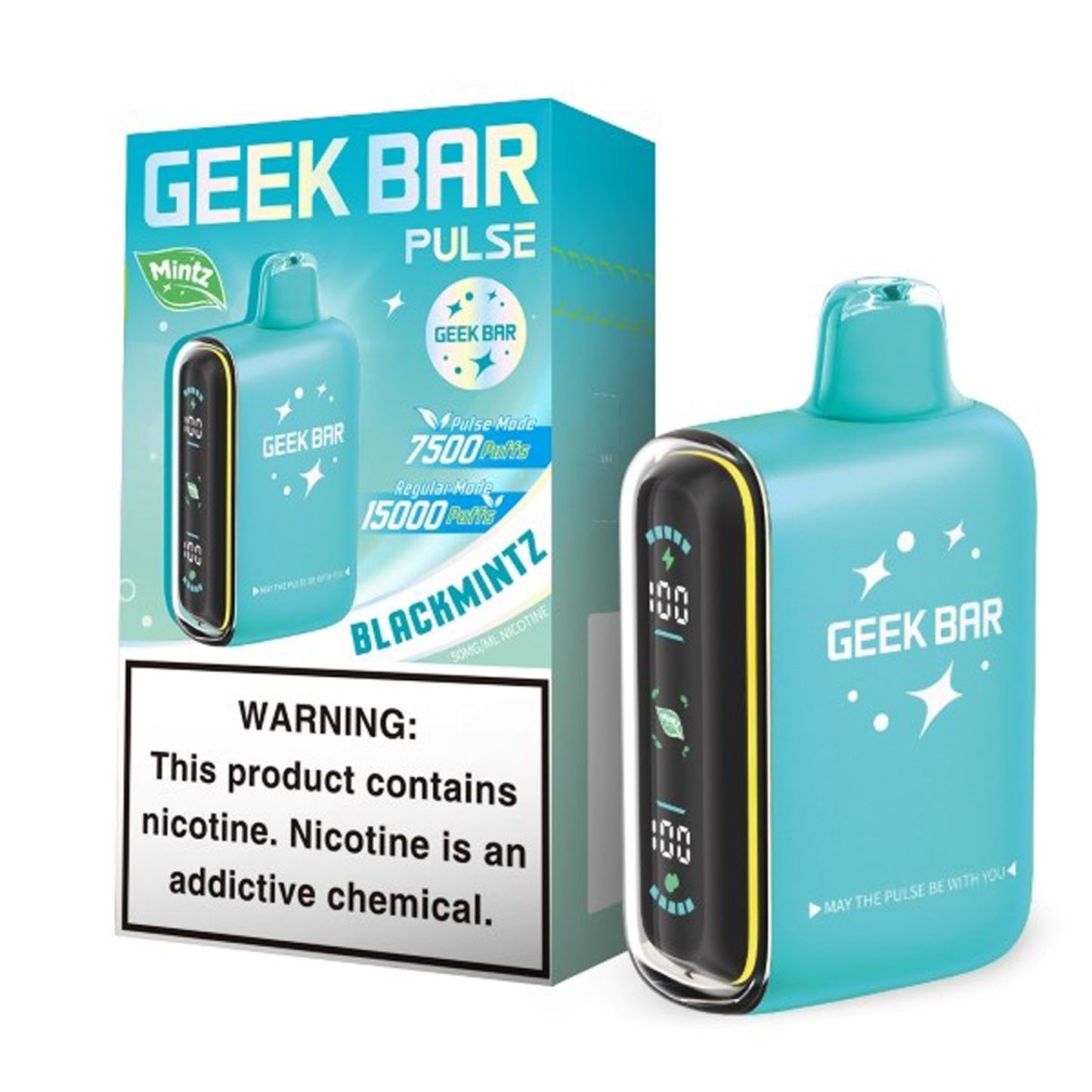 GEEK BAR Pulse 15K Disposable Mint Edition (Display box of 5)