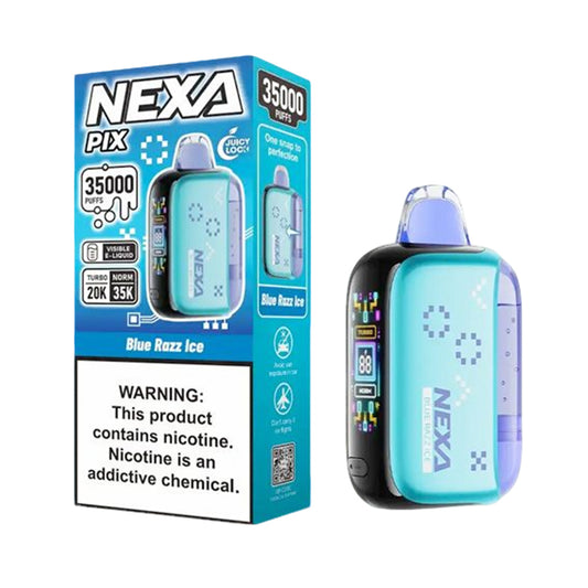 NEXA PIX 35k disposable vape pods 5% (display box of 5)