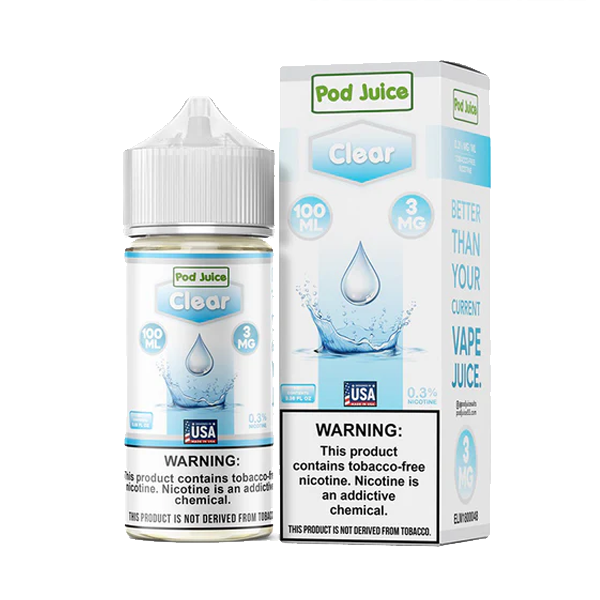 Pod Juice Freebase Nic Classic 100ml(Singal Bottle)