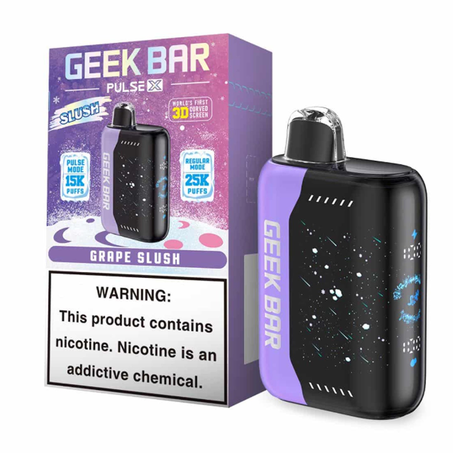 GEEK BAR Pulse X 25K Disposable Slushy Edition (Display Box of 5)