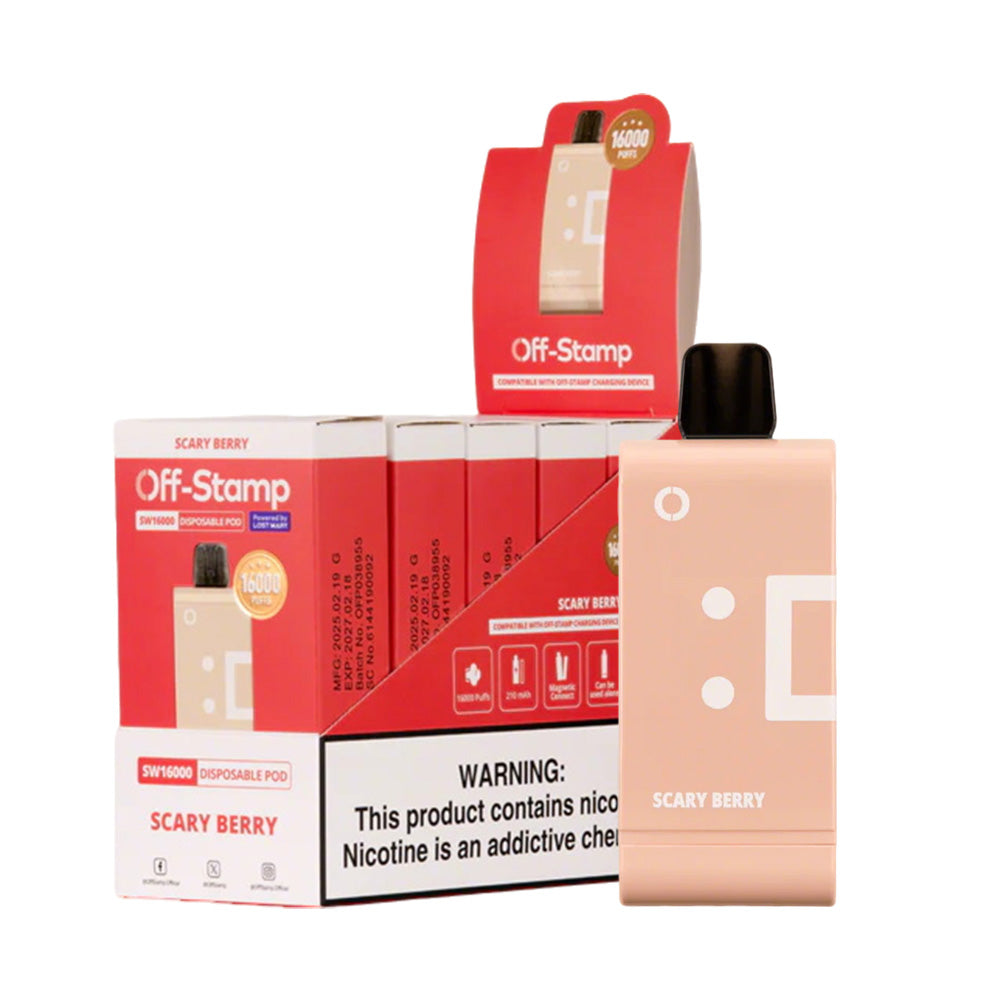 Off Stamp SW16k Disposable Pod (Display box of 5)