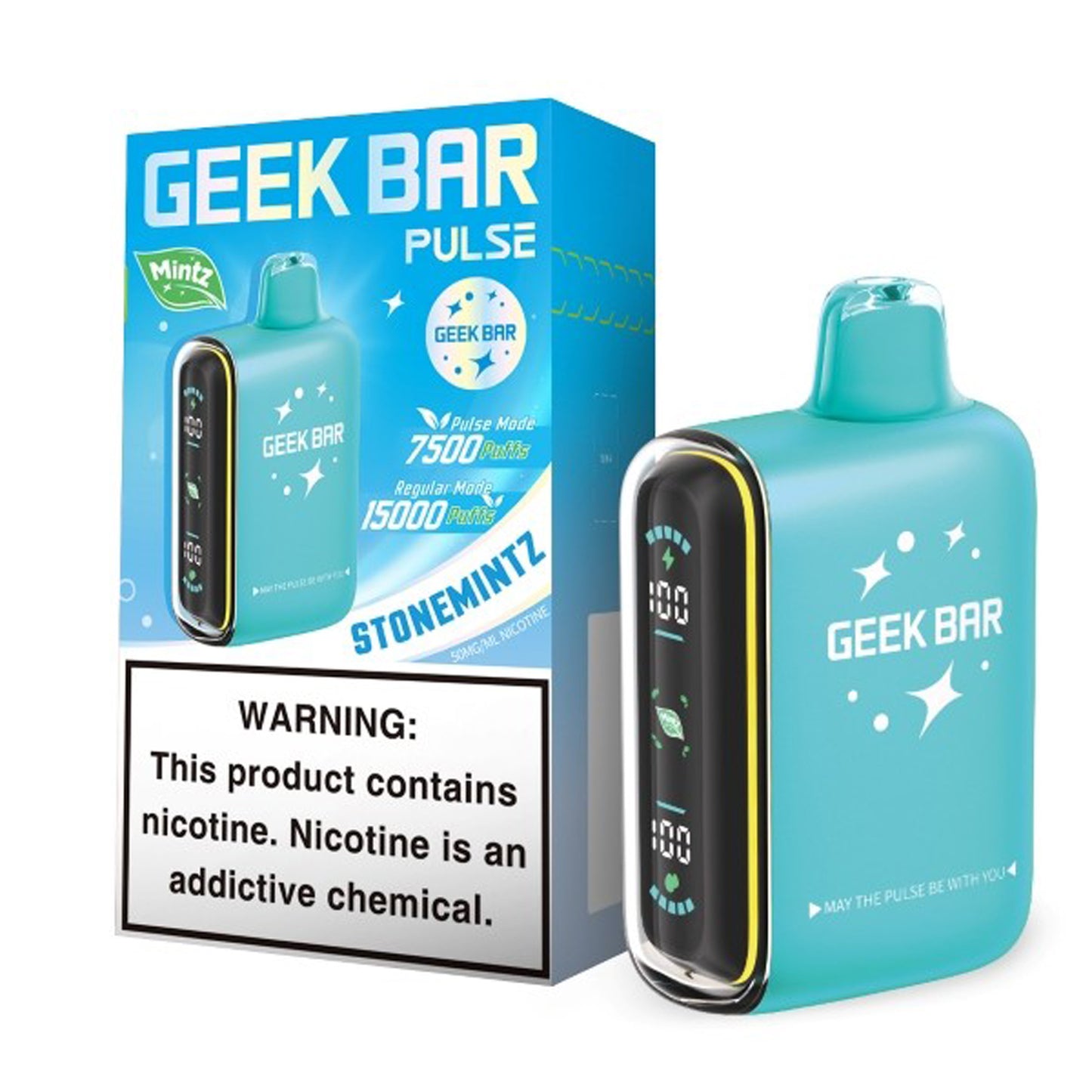 GEEK BAR Pulse 15K Disposable Mint Edition (Display box of 5)